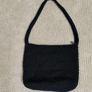 Classic Black The Sak Crocheted Purse